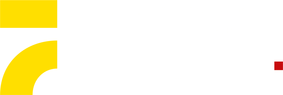 Logo Foods Company réalisé par l'agence de communication Comwell. version typo blanche